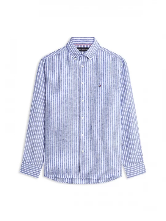 Foto van product TOMMY HILFIGER Overhemd hemelsblauw / wit