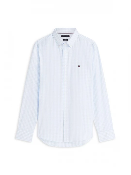 Foto van product TOMMY HILFIGER Overhemd lichtblauw / wit