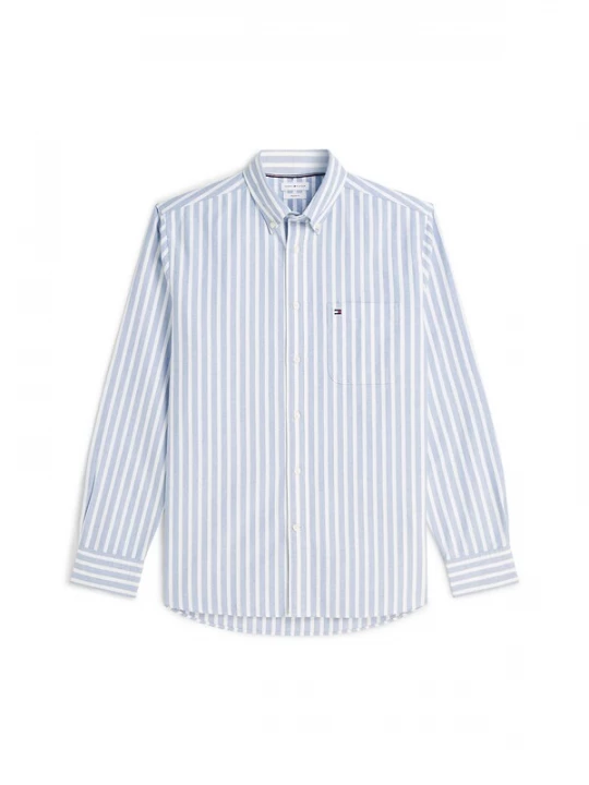 Foto van product TOMMY HILFIGER Overhemd lichtblauw / wit