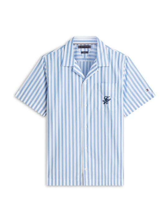 Foto van product TOMMY HILFIGER Overhemd lichtblauw / wit