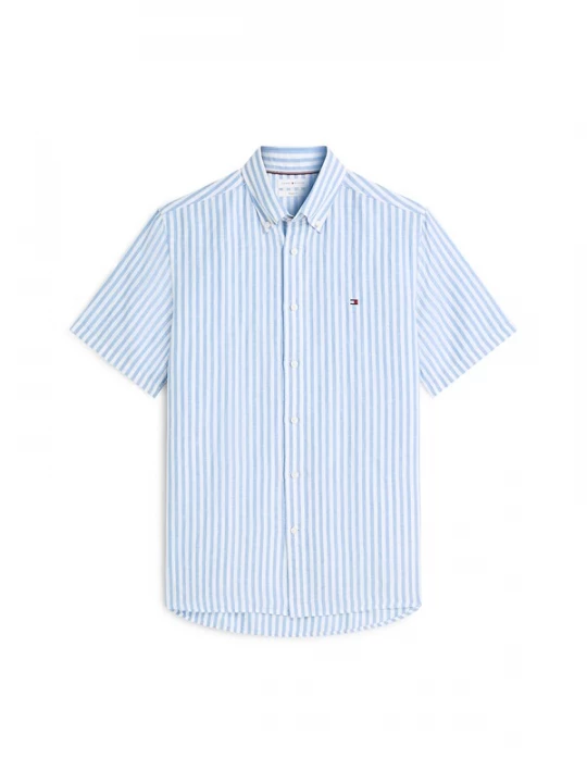 Foto van product TOMMY HILFIGER Overhemd lichtblauw / wit