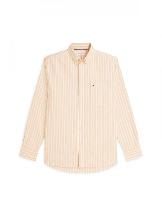 Foto van product TOMMY HILFIGER Overhemd lichtoranje / wit