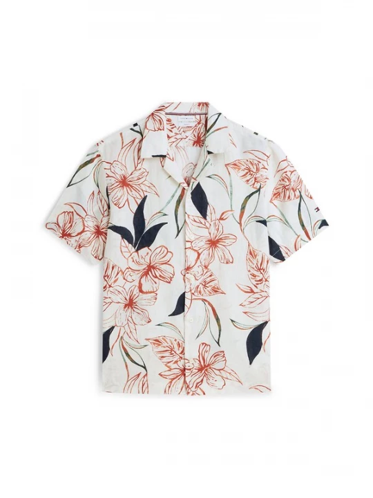Foto van product TOMMY HILFIGER Overhemd marine / groen / rood / wit