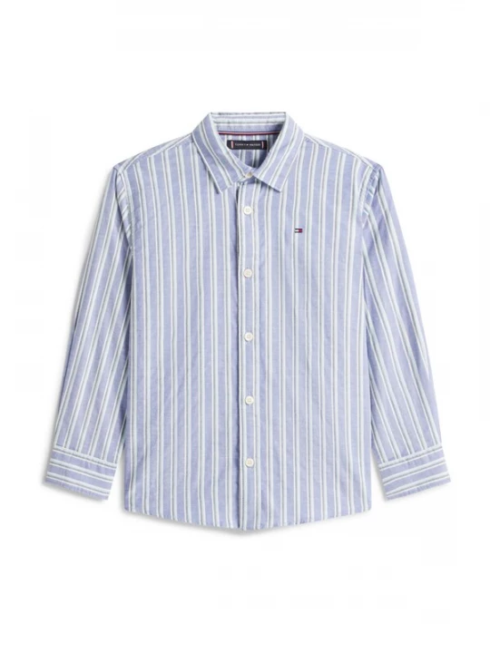 Foto van product TOMMY HILFIGER Overhemd marine / hemelsblauw / pastelblauw / wit