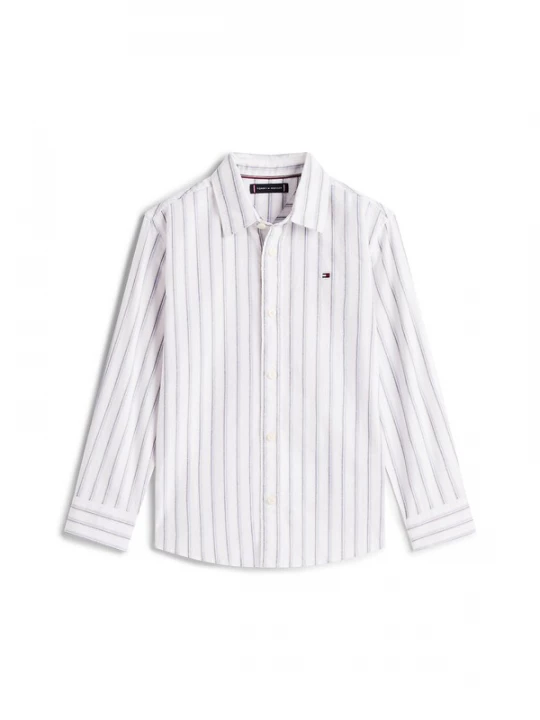 Foto van product TOMMY HILFIGER Overhemd marine / lichtblauw / wit