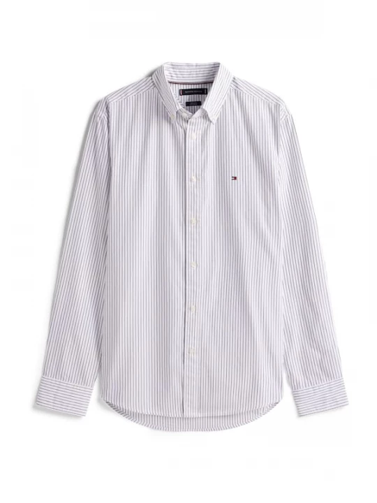 Foto van product TOMMY HILFIGER Overhemd marine / wit
