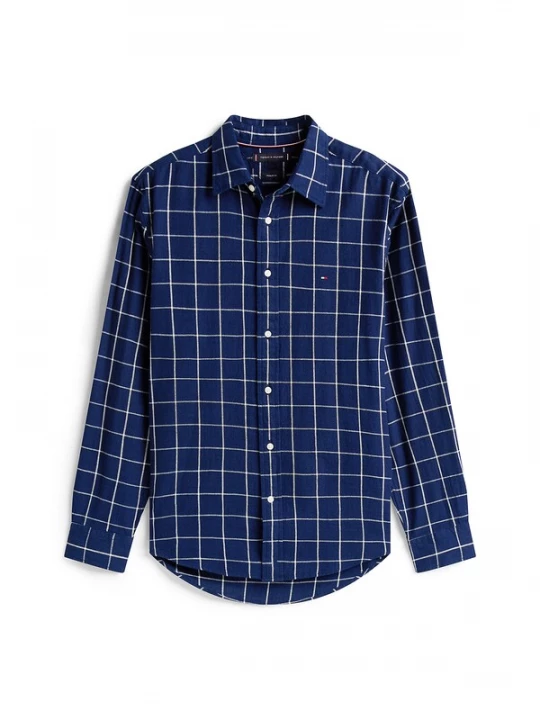 Foto van product TOMMY HILFIGER Overhemd navy / wit