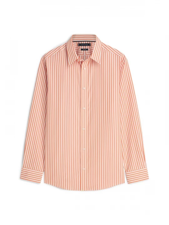 Foto van product TOMMY HILFIGER Overhemd 'New York' mandarijn / wit
