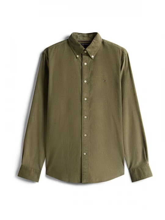 Foto van product TOMMY HILFIGER Overhemd olijfgroen