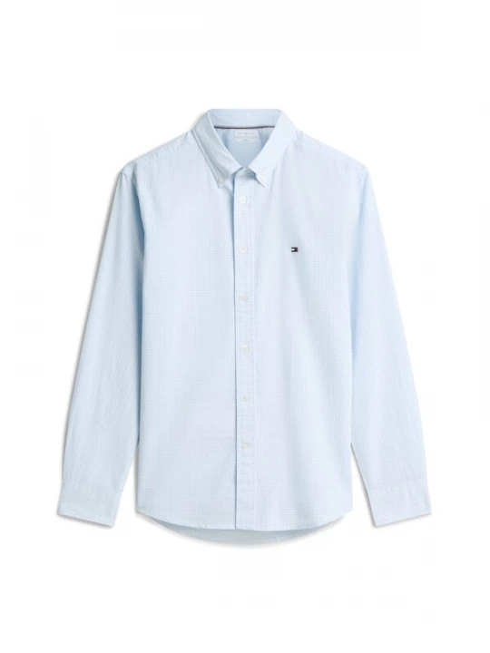 Foto van product TOMMY HILFIGER Overhemd pastelblauw / wit