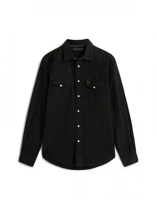 Foto van product TOMMY HILFIGER Overhemd zwart