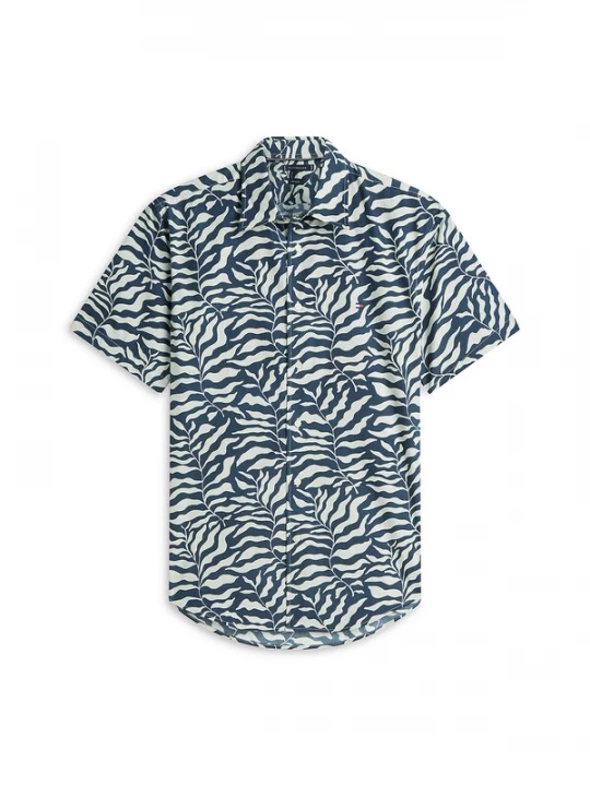 Foto van product TOMMY HILFIGER Overhemd zwart / wit