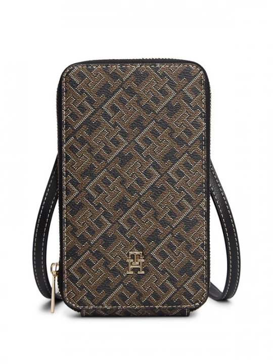 Foto van product TOMMY HILFIGER Portemonnee bruin / zwart