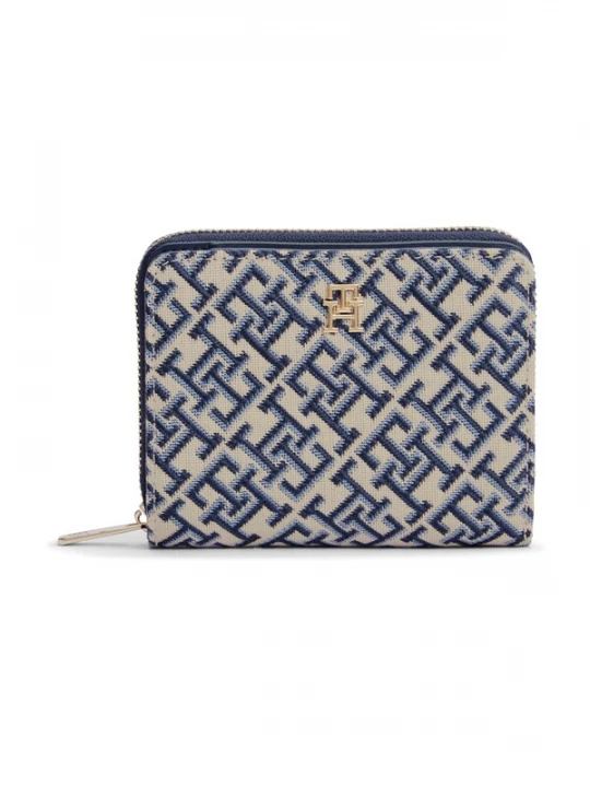 Foto van product TOMMY HILFIGER Portemonnee taupe / marine / lichtblauw