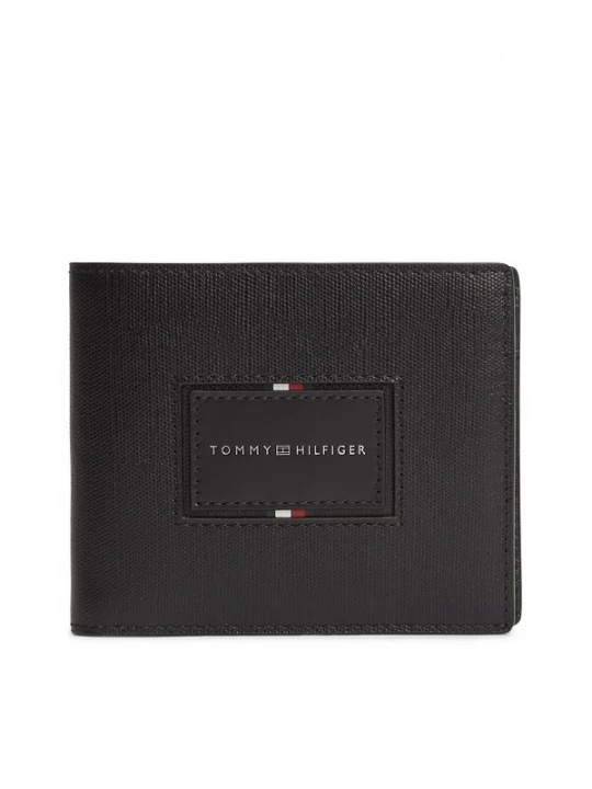 Foto van product TOMMY HILFIGER Portemonnee zwart / zilver