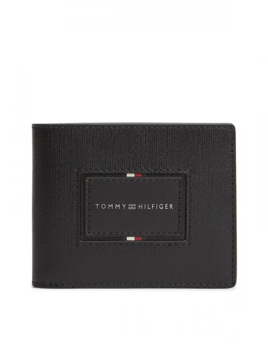 Foto van product TOMMY HILFIGER Portemonnee zwart / zilver
