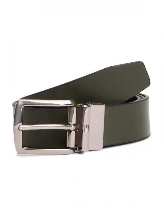 Foto van product TOMMY HILFIGER Riem 'DENTON' nachtblauw / kaki
