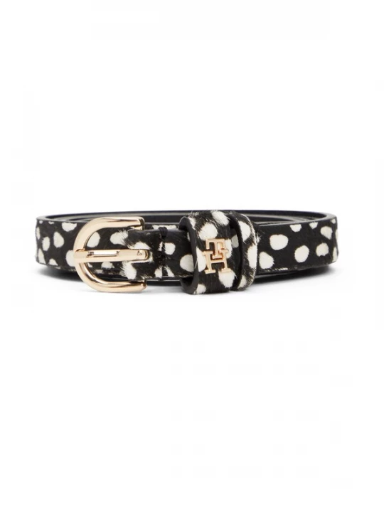 Foto van product TOMMY HILFIGER Riem 'ESSENTIAL EFFORTLESS' goud / zwart / wit