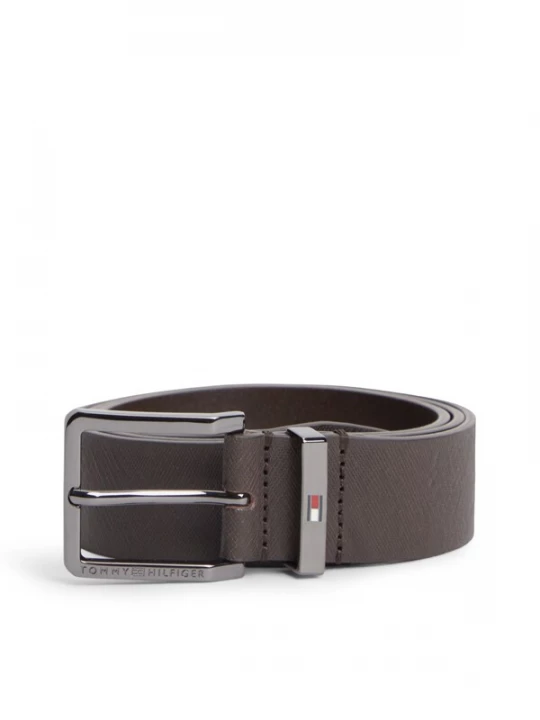 Foto van product TOMMY HILFIGER Riem 'OLIVER SAFFIANO' chocoladebruin