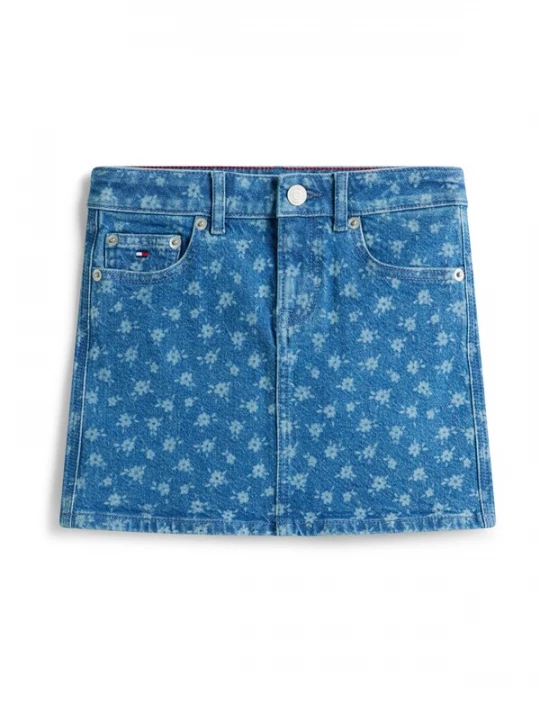 Foto van product TOMMY HILFIGER Rok blauw denim