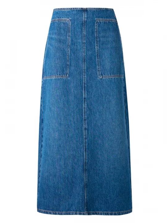 Foto van product TOMMY HILFIGER Rok blauw denim