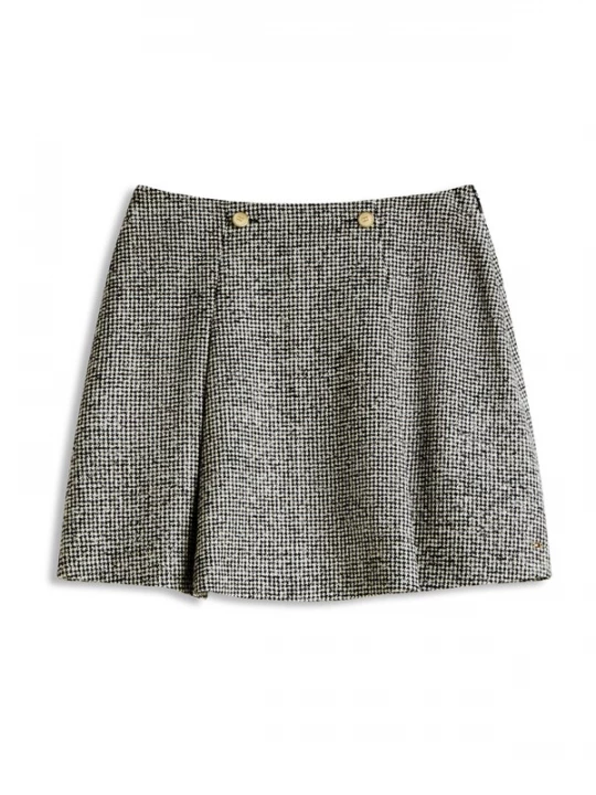 Foto van product TOMMY HILFIGER Rok zwart / wit