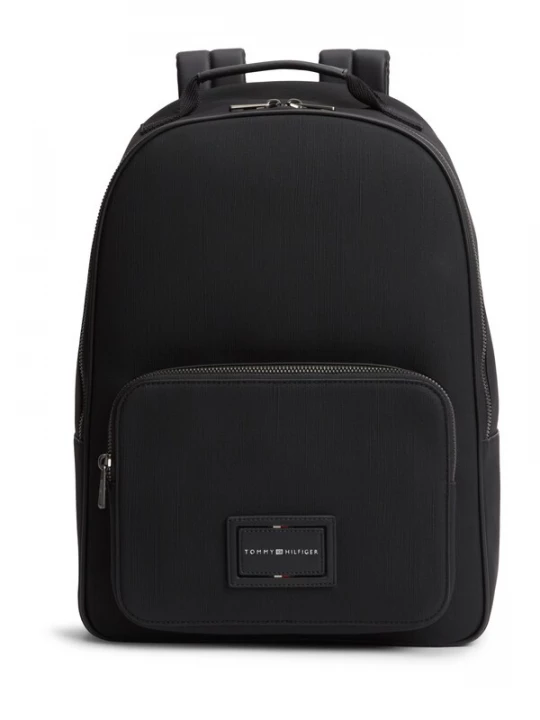 Foto van product TOMMY HILFIGER Rugzak 'Logo Patch Dome' zwart