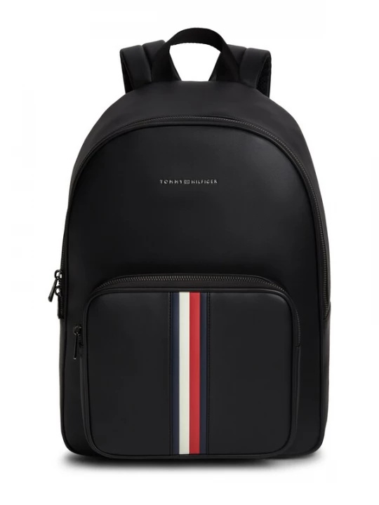 Foto van product TOMMY HILFIGER Rugzak 'Signature Tape Logo Dome' zwart