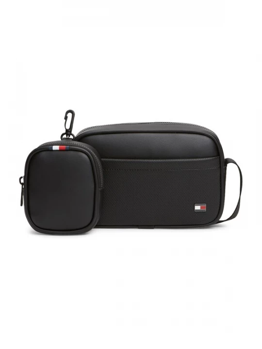 Foto van product TOMMY HILFIGER Schoudertas 'FOUNDATION' zwart