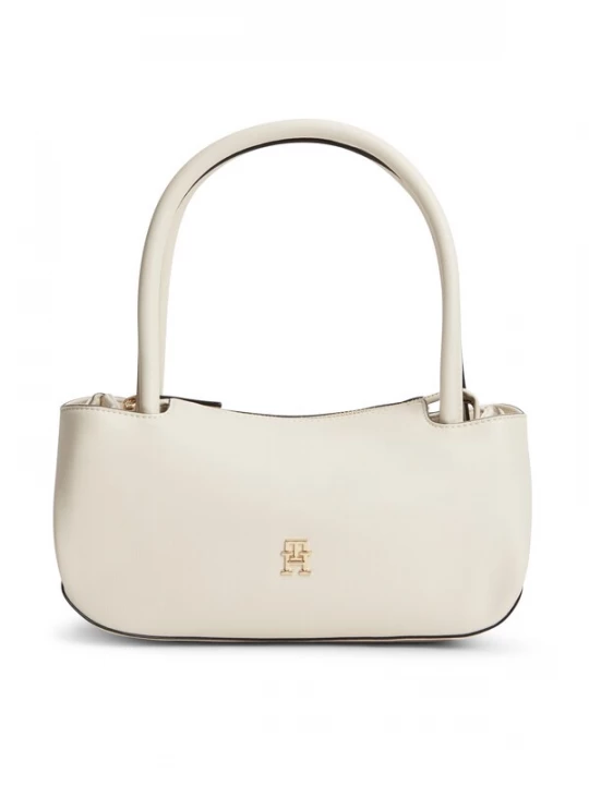 Foto van product TOMMY HILFIGER Schoudertas 'Logo Tape Shoulder' crème