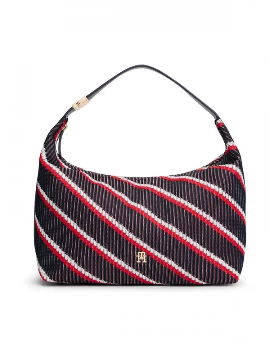 Foto van product TOMMY HILFIGER Schoudertas rood / zwart / wit