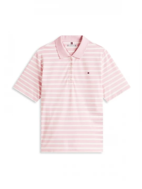 Foto van product TOMMY HILFIGER Shirt '1985' oudroze / wit