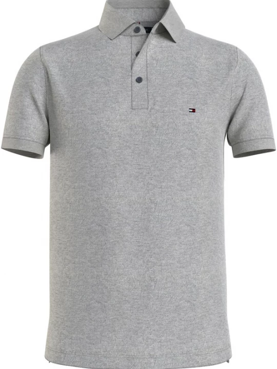 Foto van product TOMMY HILFIGER Shirt '1985 Slim Fit' grijs gemêleerd