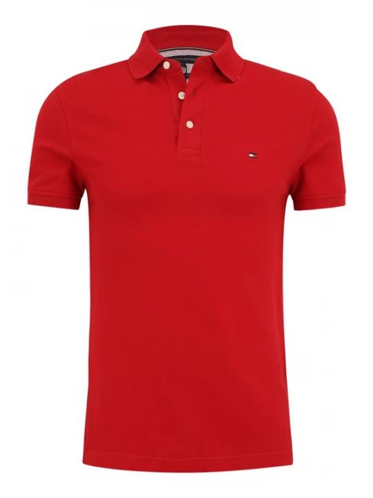 Foto van product TOMMY HILFIGER Shirt '1985 Slim Fit' rood