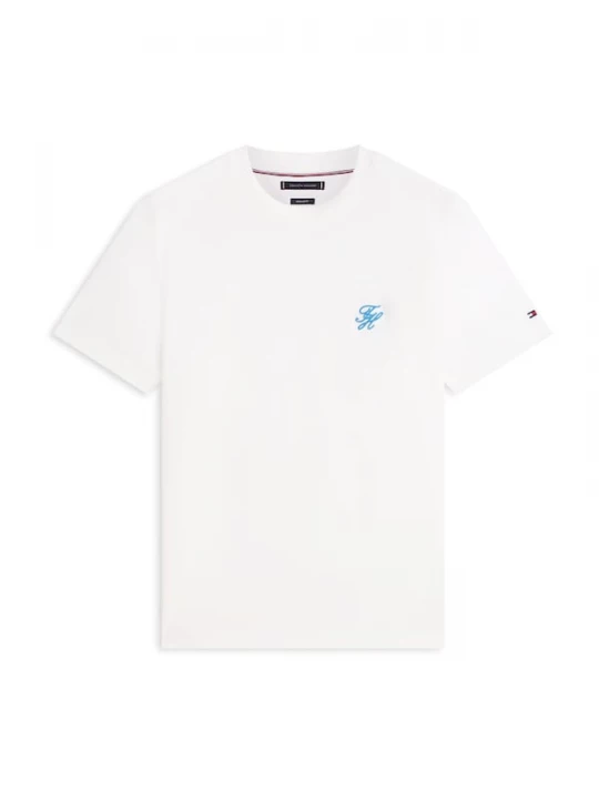 Foto van product TOMMY HILFIGER Shirt azuur / wit
