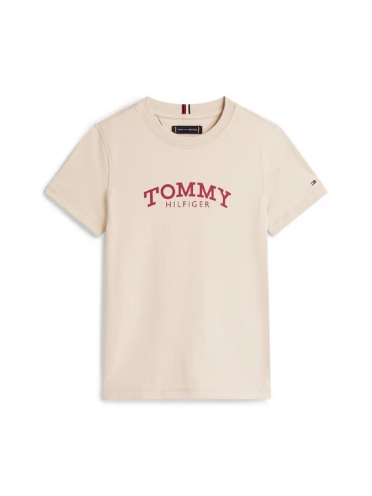 Foto van product TOMMY HILFIGER Shirt beige / rood