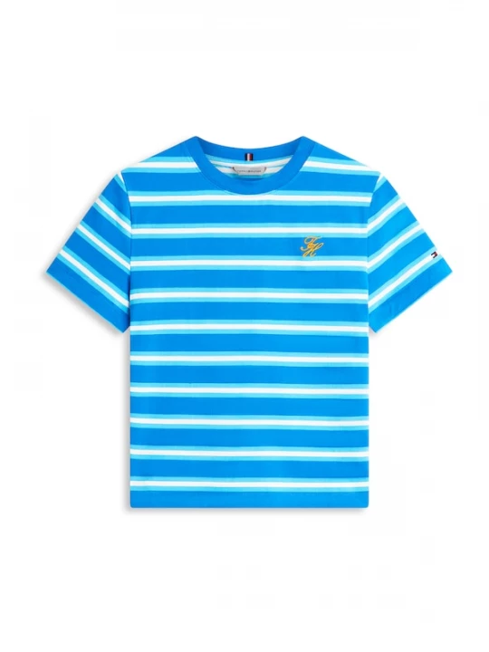 Foto van product TOMMY HILFIGER Shirt blauw / lichtblauw / wit