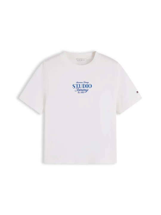 Foto van product TOMMY HILFIGER Shirt blauw / wit