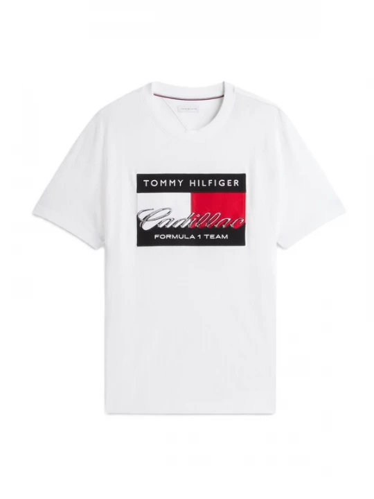Foto van product TOMMY HILFIGER Shirt bloedrood / zwart / wit
