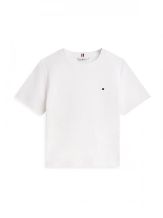 Foto van product TOMMY HILFIGER Shirt 'Boxy Interlock' wit