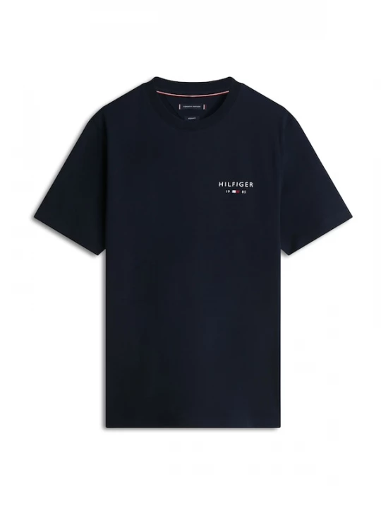 Foto van product TOMMY HILFIGER Shirt 'Brand Love' nachtblauw / rood / wit