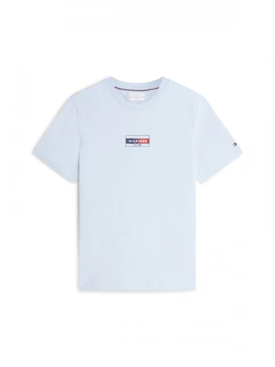 Foto van product TOMMY HILFIGER Shirt 'BRAND LOVE' navy / lichtblauw / rood / wit