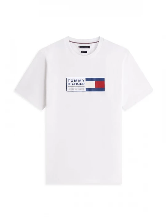 Foto van product TOMMY HILFIGER Shirt 'BRAND LOVE' navy / rood / wit