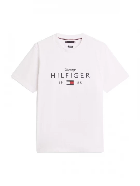 Foto van product TOMMY HILFIGER Shirt 'Brand Love' navy / rood / wit