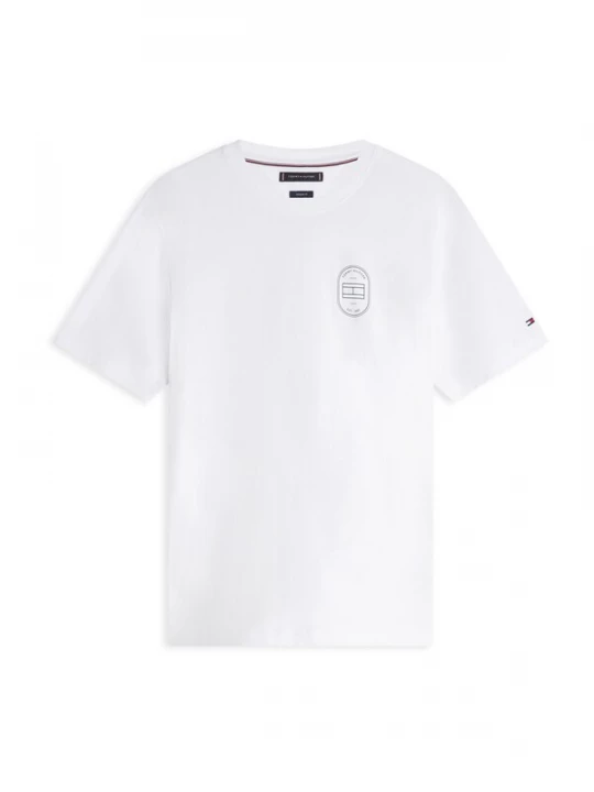 Foto van product TOMMY HILFIGER Shirt 'BRAND LOVE' zwart / wit