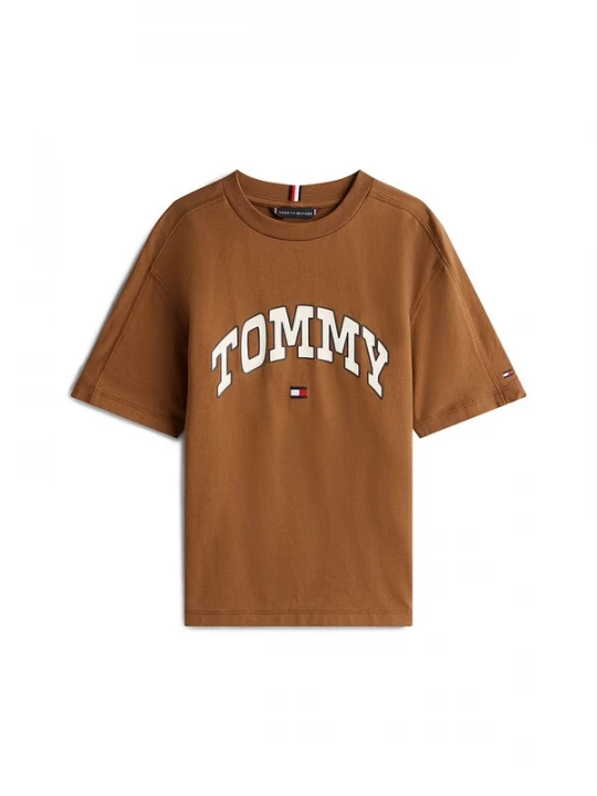Foto van product TOMMY HILFIGER Shirt bruin / gemengde kleuren