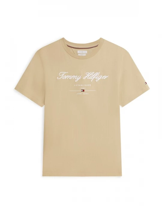 Foto van product TOMMY HILFIGER Shirt champagne / wit