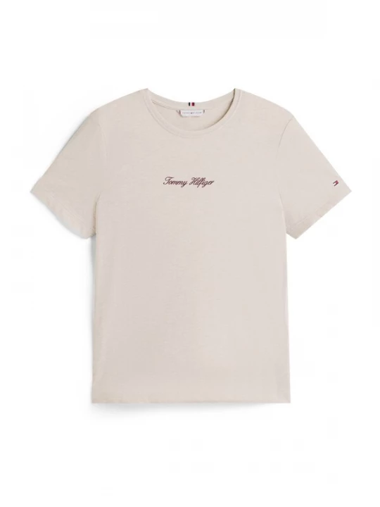 Foto van product TOMMY HILFIGER Shirt 'Classic' ecru / bordeaux