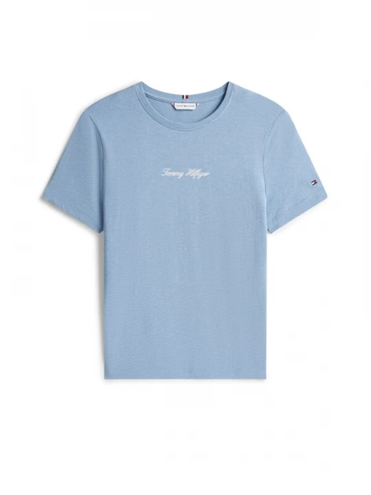 Foto van product TOMMY HILFIGER Shirt 'CLASSIC' lichtblauw / wit