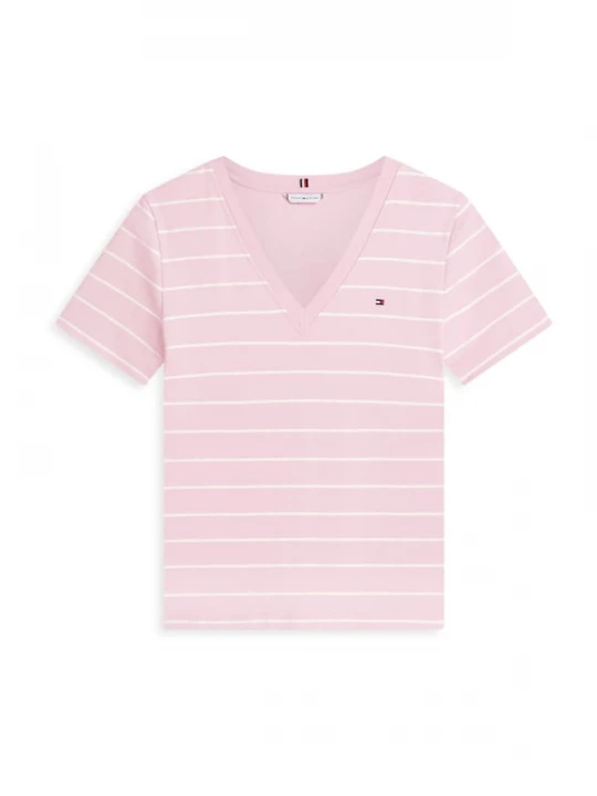 Foto van product TOMMY HILFIGER Shirt 'CODY' lichtroze / wit
